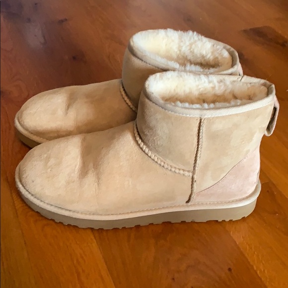 LIGHT BROWN SHORT UGGS - Picture 1 of 4